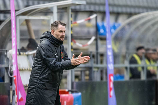 Brommapojkarnas tränare Anders Blomqvist