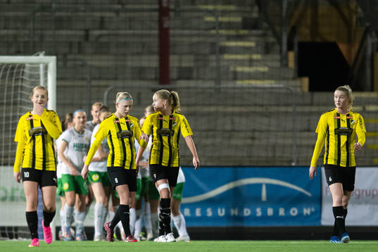 Häckens Emilia Migas, Matilda Larsson och Tess Olausson