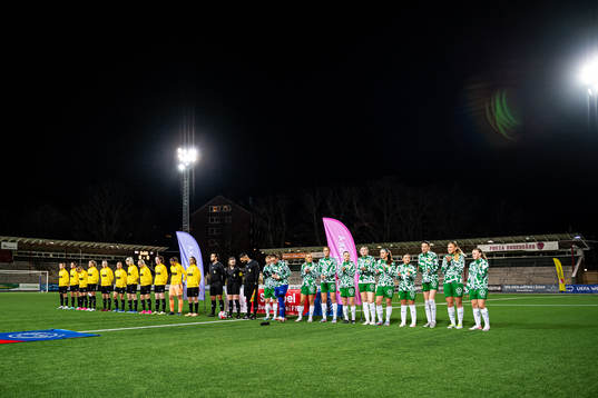 Häckens och Hammarbys spelare