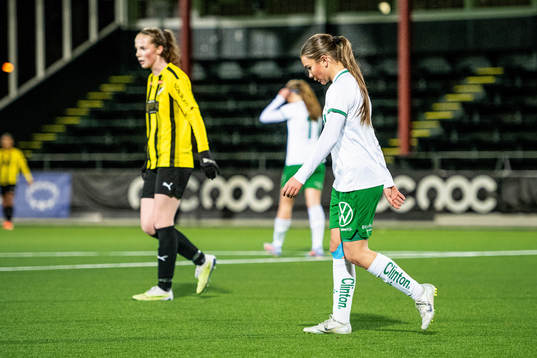 Hammarbys Josefine Gualtieri Göras deppar