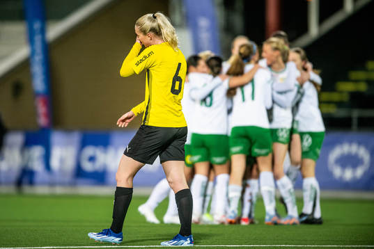 Häckens Alexandra Larsson deppar