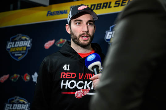 Shayne Gostisbehere of Detroit Red Wings