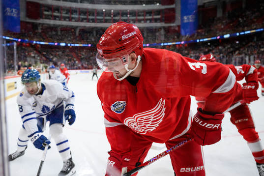 Justin Holl of Detroit Red Wings