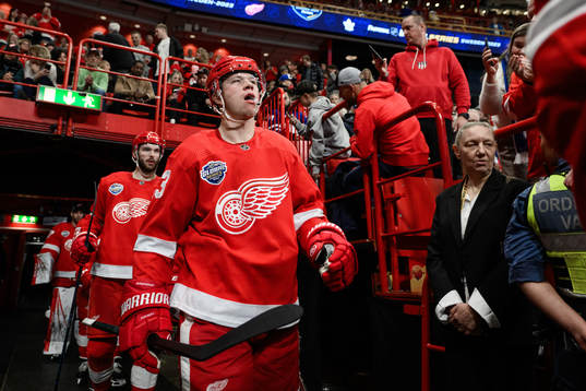 Lucas Raymond of Detroit Red Wings