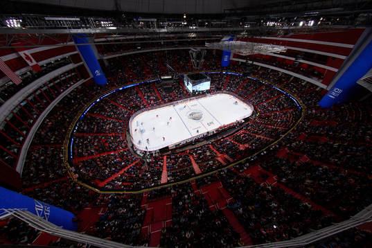 General interior view of Avicii Arena