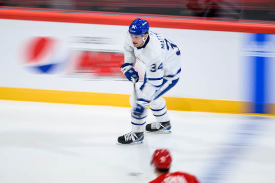 Auston Matthews of Toronto Maple Leafs