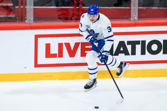 Auston Matthews of Toronto Maple Leafs
