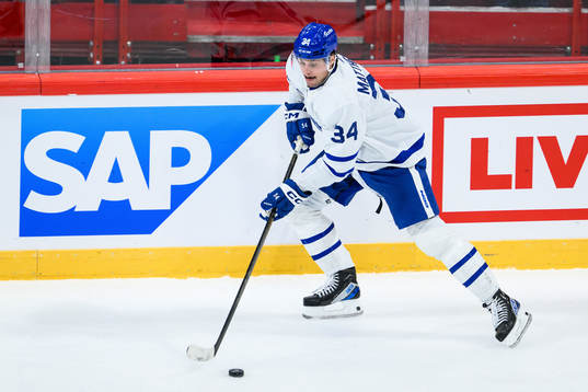Auston Matthews of Toronto Maple Leafs