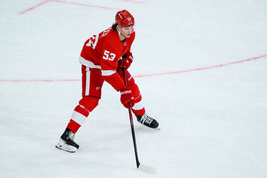 Moritz Seider of Detroit Red Wings