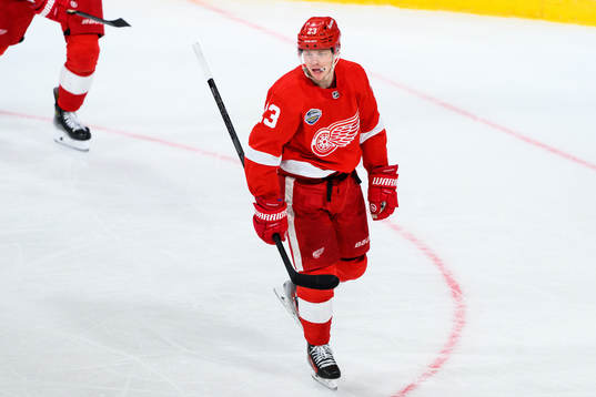 Lucas Raymond of Detroit Red Wings
