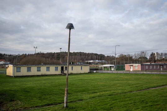 Hus vid Välens Idrottsområde
