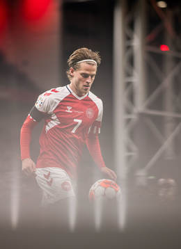 Mathias Jensen of Denmark