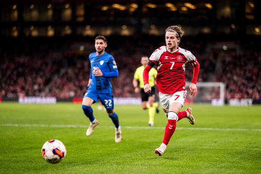 Mathias Jensen of Denmark