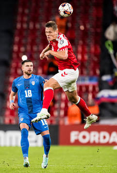 Jannik Vestergaard of Denmark and Zan Vipotnik of Slovenia