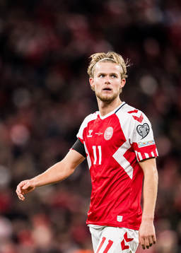 Morten Hjulmand of Denmark