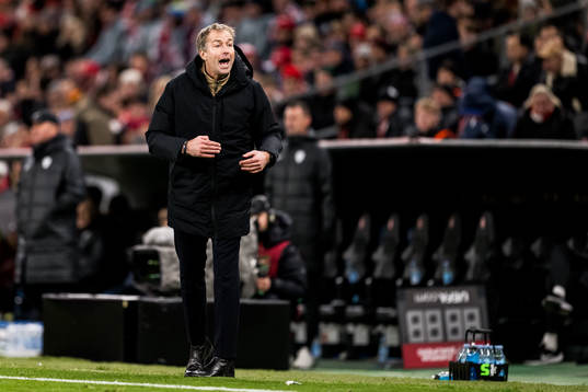 Head coach Kasper Hjulmand of Denmark