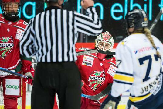 Modos målvakt Andrea Brändli