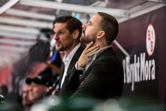 Björklövens tränare Viktor Stråhle