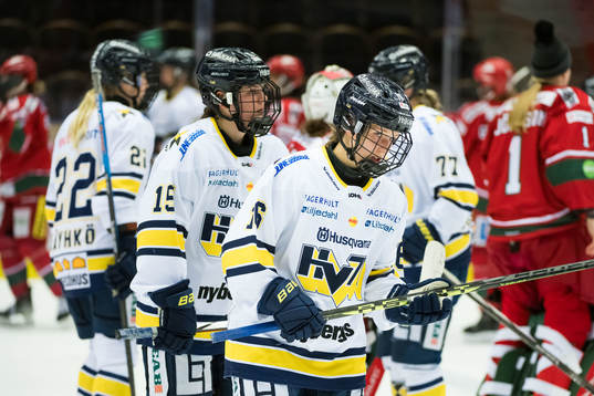 HV71s Kajsa Armborg deppar