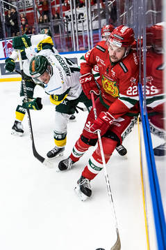 Björklövens Fredric Andersson och Moras Måns Carlsson
