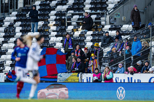 Spectators in the stands