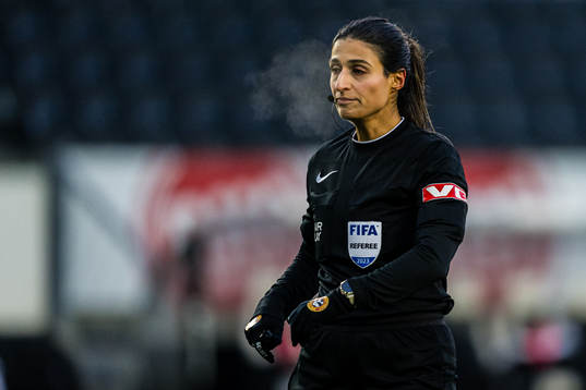 Sarah Fatemeh Zangeneh, referee