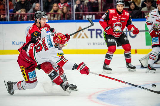 MoDos Johan Södergran mot Malmö Redhawks Adam Ollas