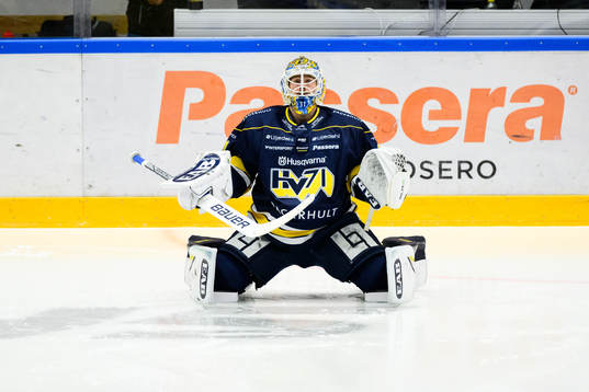 HV71s målvakt Victor Brattström