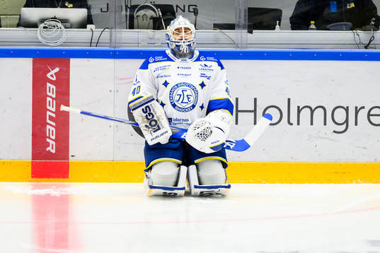 Leksands målvakt Mantas Armalis