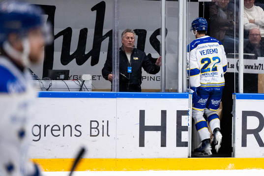 Leksands Lukas Vejdemo i utvisningsbåset