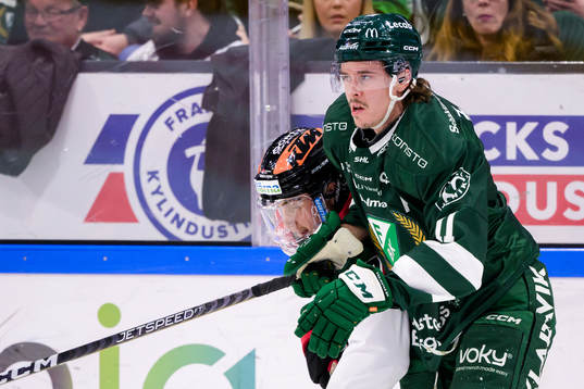 Örebros Glenn Gustafsson och Färjestads Joakim Nygård