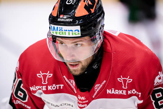 Örebros Mathias Bromé deppar