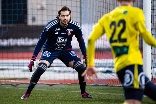Karlstad målvakt Felix Ernstson