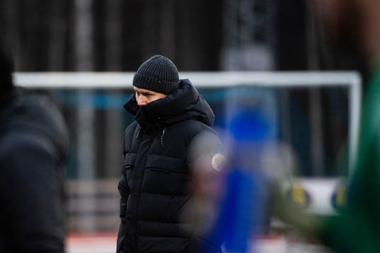 Karlstads huvudtränare Markus Moberg deppar