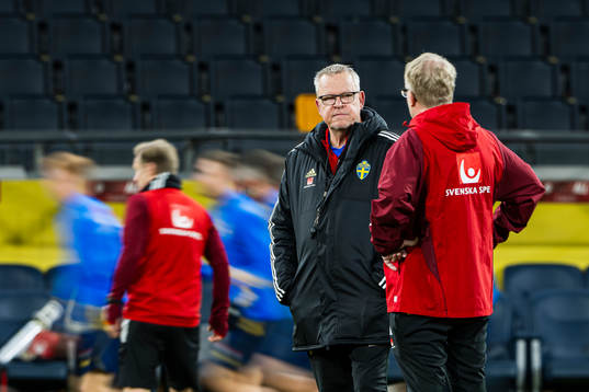 Head coach Janne Andersson of the Swedish national football