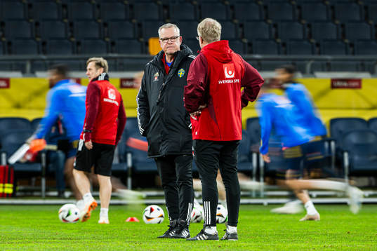Head coach Janne Andersson of the Swedish national football