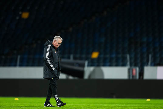 Head coach Janne Andersson of the Swedish national football