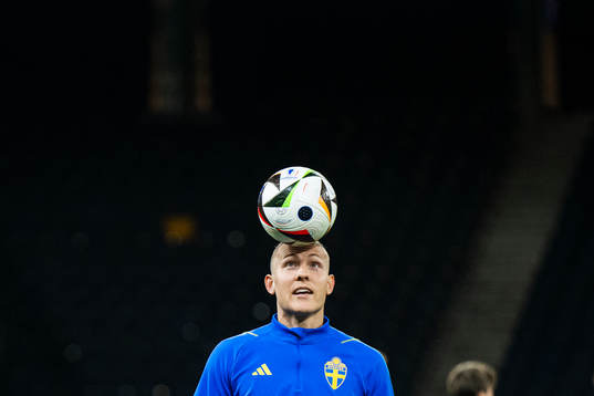 Ludwig Augustinsson of the Swedish national football team