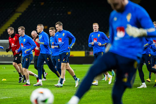 players of the Swedish national football team