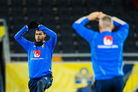 Jens Cajuste of the Swedish national football team
