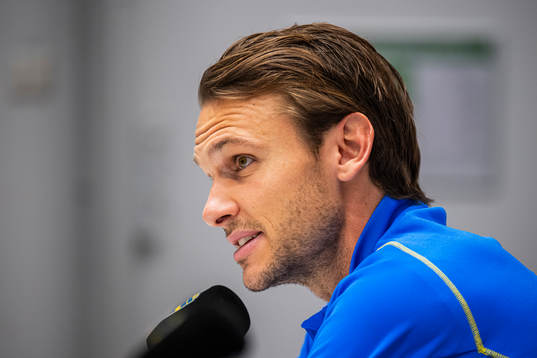 Albin Ekdal of the Swedish national football team