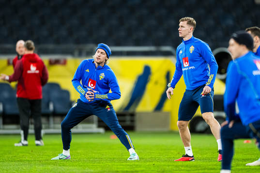 Emil Forsberg of the Swedish national football team