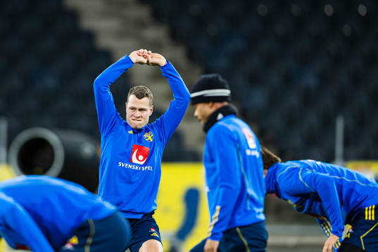 Viktor Claesson of the Swedish national football team
