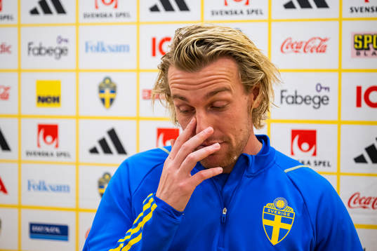 Emil Forsberg of the Swedish national football team