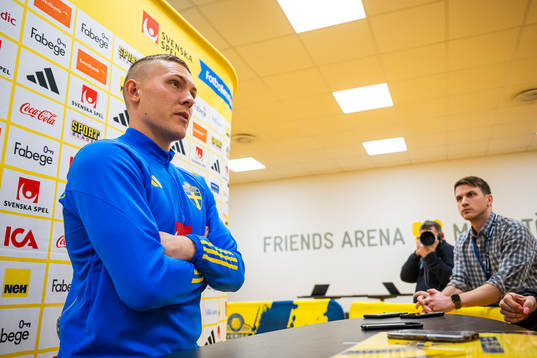 Ludwig Augustinsson of the Swedish national football team