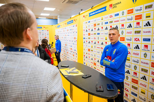 Ludwig Augustinsson of the Swedish national football team