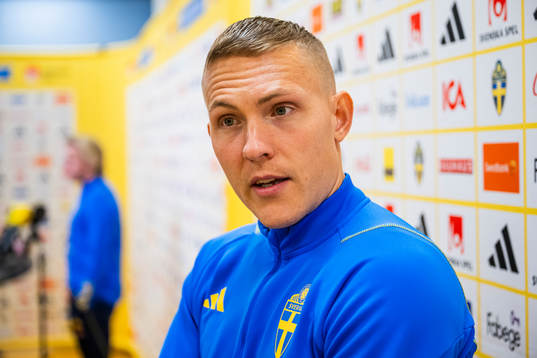 Ludwig Augustinsson of the Swedish national football team