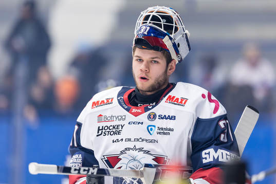 Linköpings målvakt Jesper Myrenberg