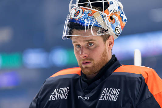 Växjös målvakt Adam Åhman