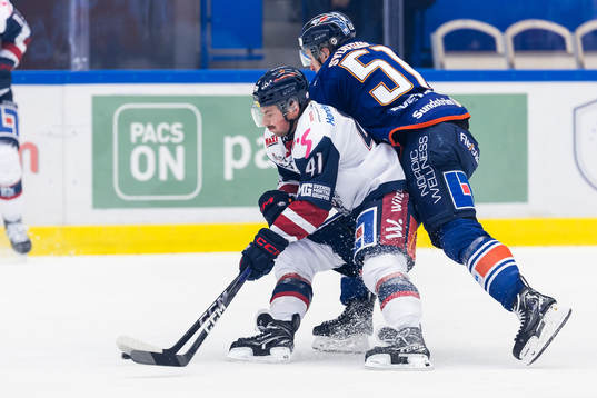 Linköpings Broc Little och Växjös Emil Sylvegård